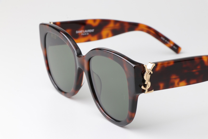 SLM95 Sunglasses Tortoise Green