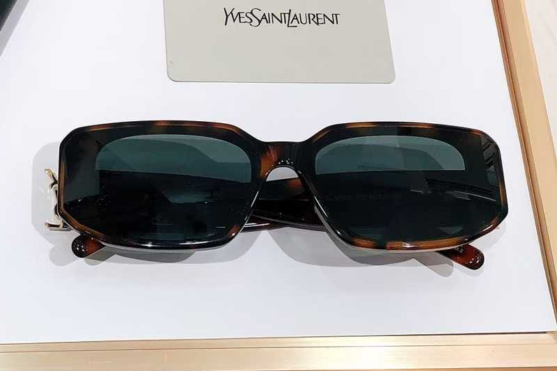 SLM96F Sunglasses Tortoise Gray