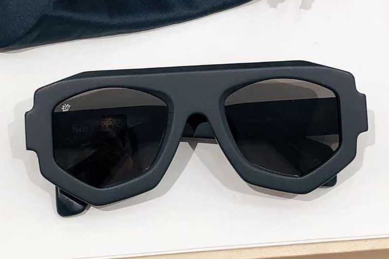 SM004 Sunglasses Matte Black Gray