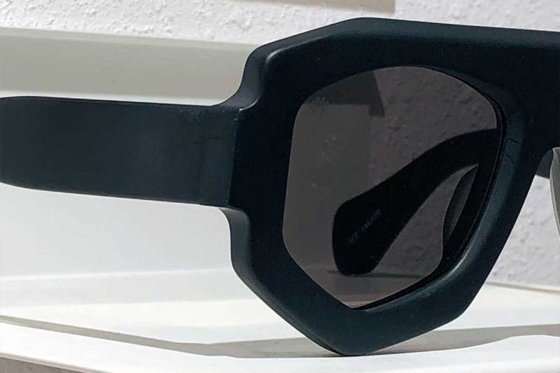 SM004 Sunglasses Matte Black Gray