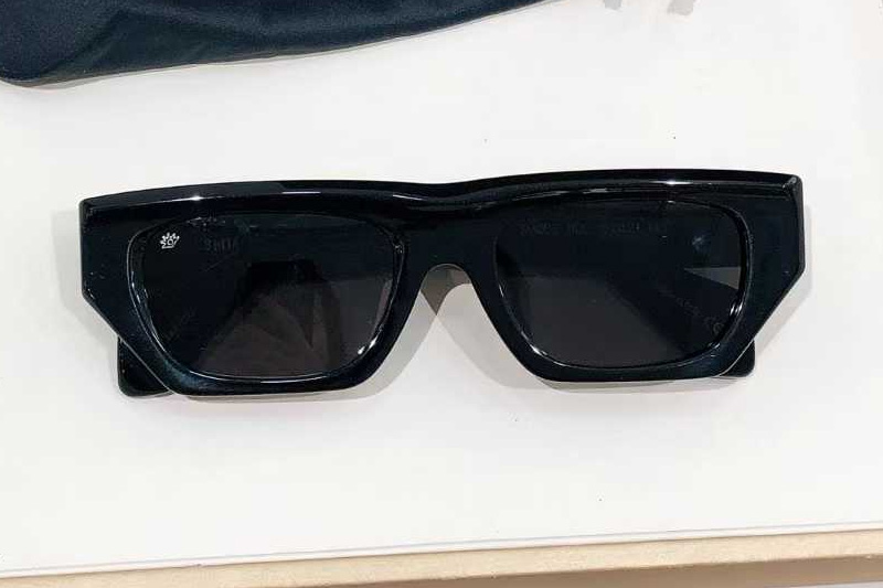 SM005 Sunglasses Black Gray