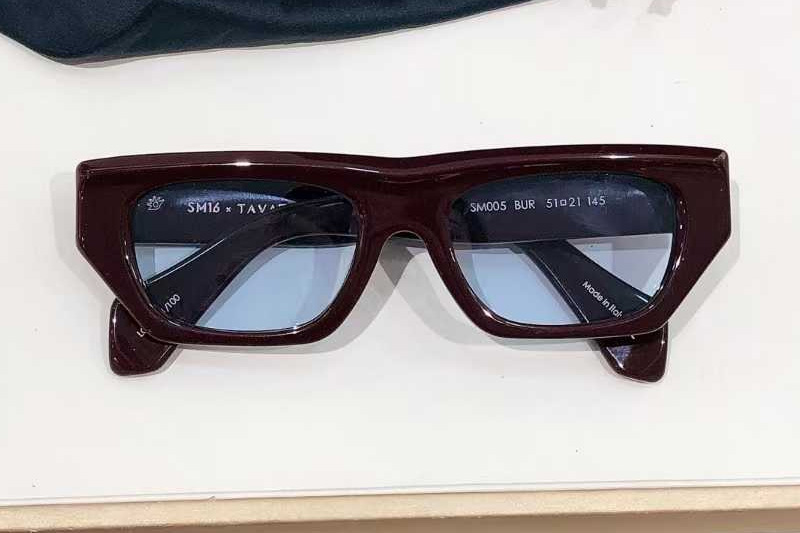 SM005 Sunglasses Red Light Blue