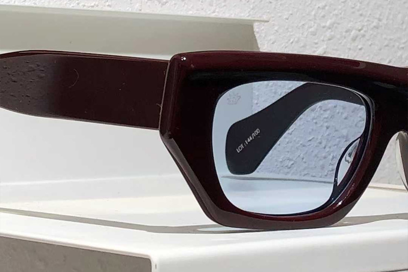 SM005 Sunglasses Red Light Blue