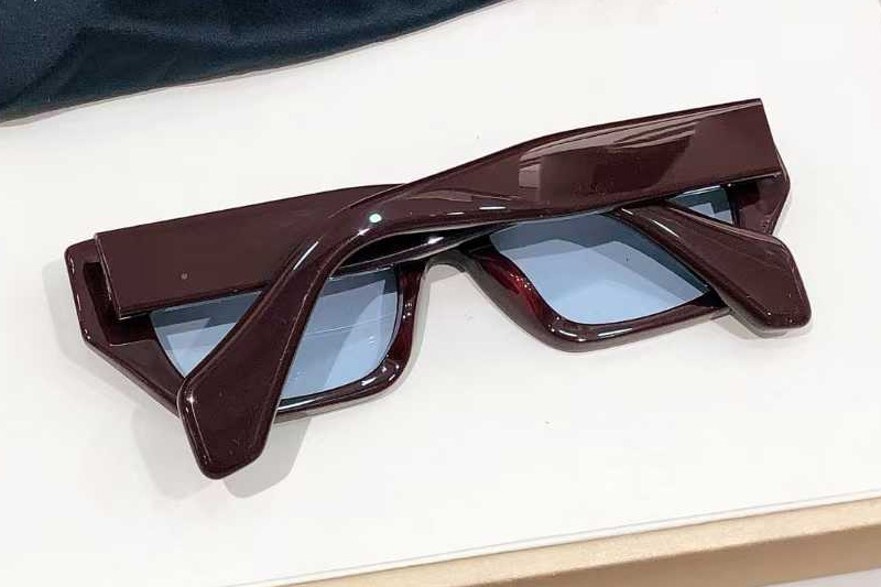 SM005 Sunglasses Red Light Blue