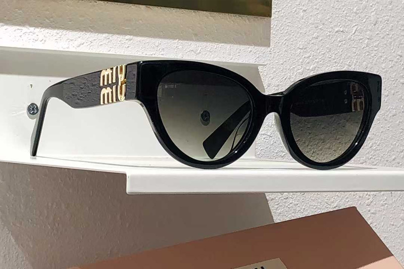 SMU01V Sunglasses Black Gradient Gray