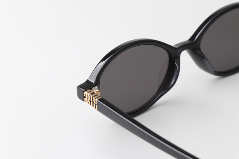 SMU04Z Sunglasses Black Gray