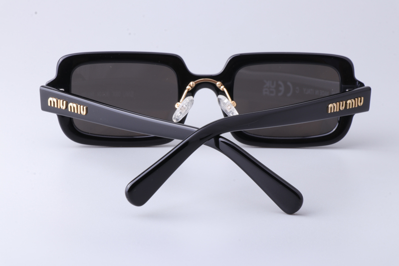 SMU09X Sunglasses Black Gray