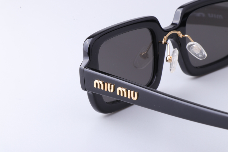 SMU09X Sunglasses Black Gray