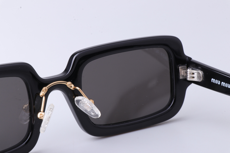 SMU09X Sunglasses Black Gray