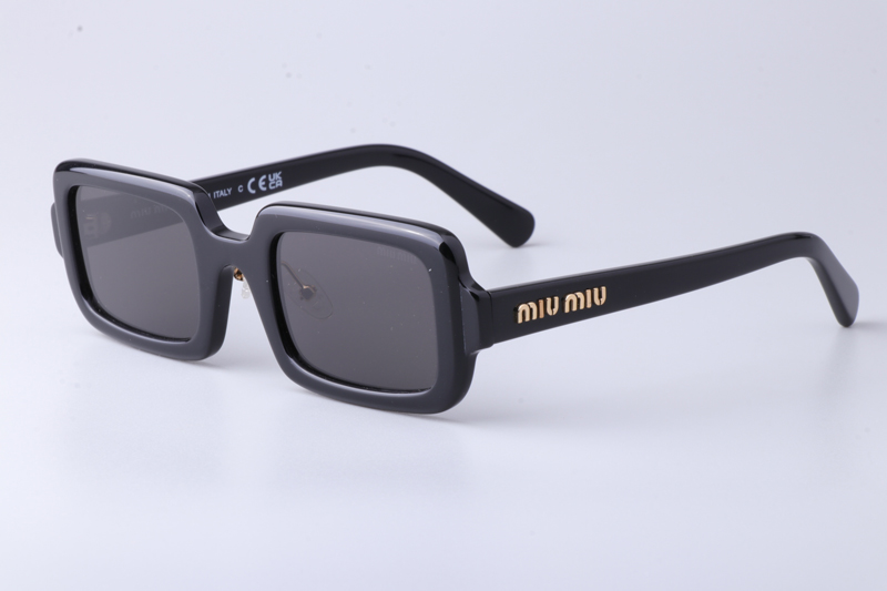 SMU09X Sunglasses Black Gray