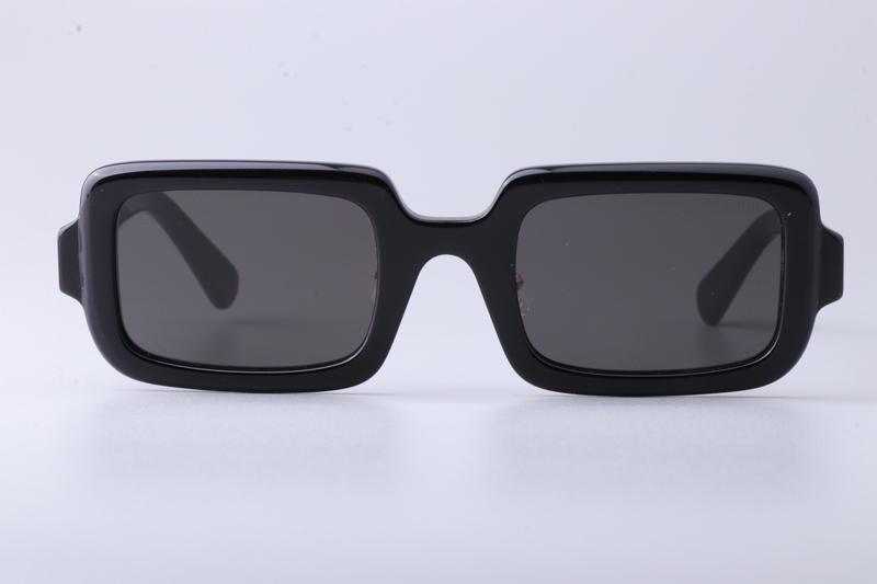 SMU09X Sunglasses Black Gray