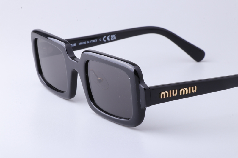 SMU09X Sunglasses Black Gray