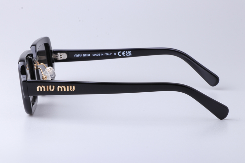 SMU09X Sunglasses Black Gray