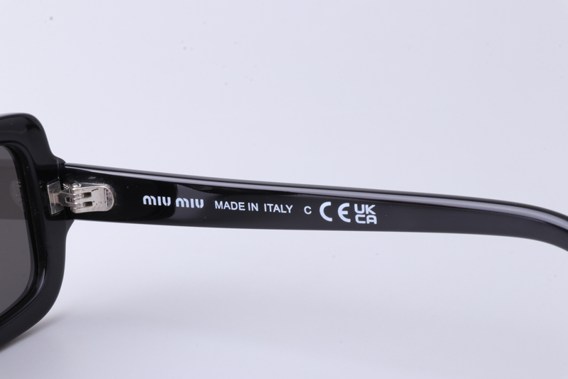 SMU09X Sunglasses Black Gray