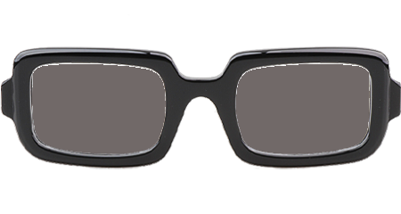 SMU09X Sunglasses Black White Gray