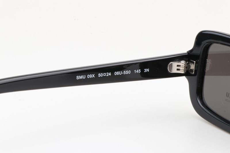 SMU09X Sunglasses Black White Gray