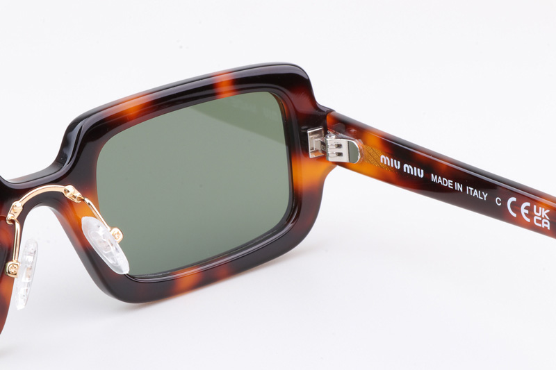 SMU09X Sunglasses Tortoise Green