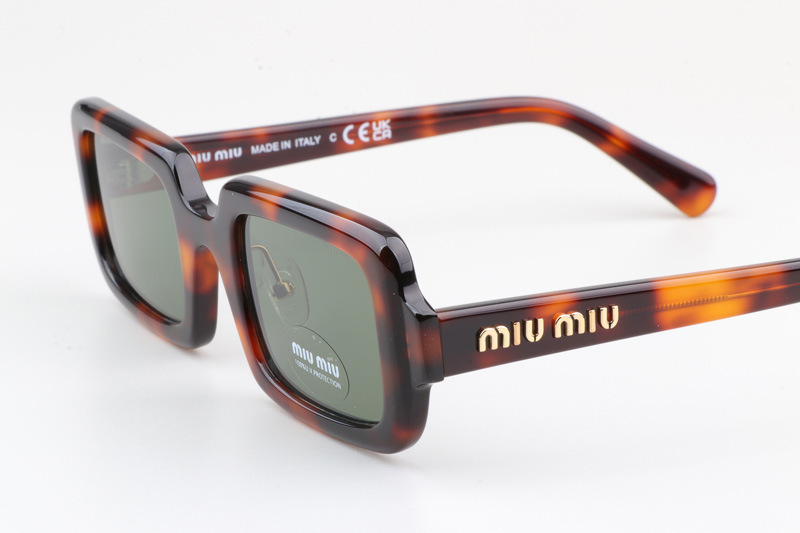 SMU09X Sunglasses Tortoise Green