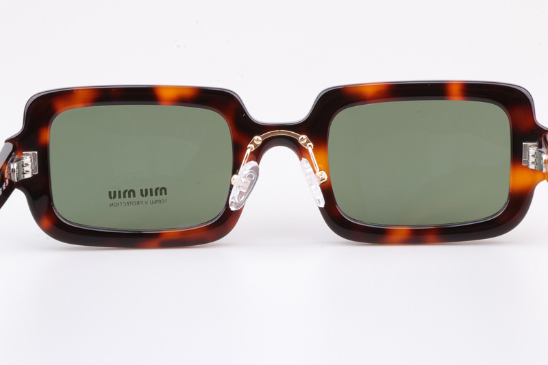 SMU09X Sunglasses Tortoise Green