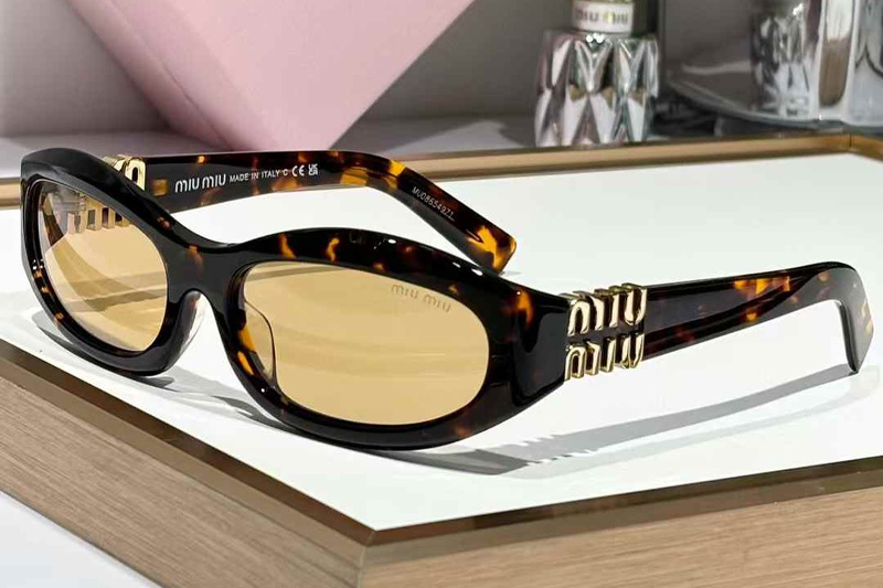 SMU14ZS Sunglasses Tortoise Yellow