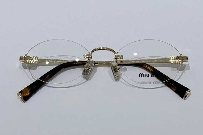 SMU53WV Eyeglasses Gold