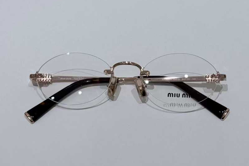 SMU53WV Eyeglasses Rose Gold