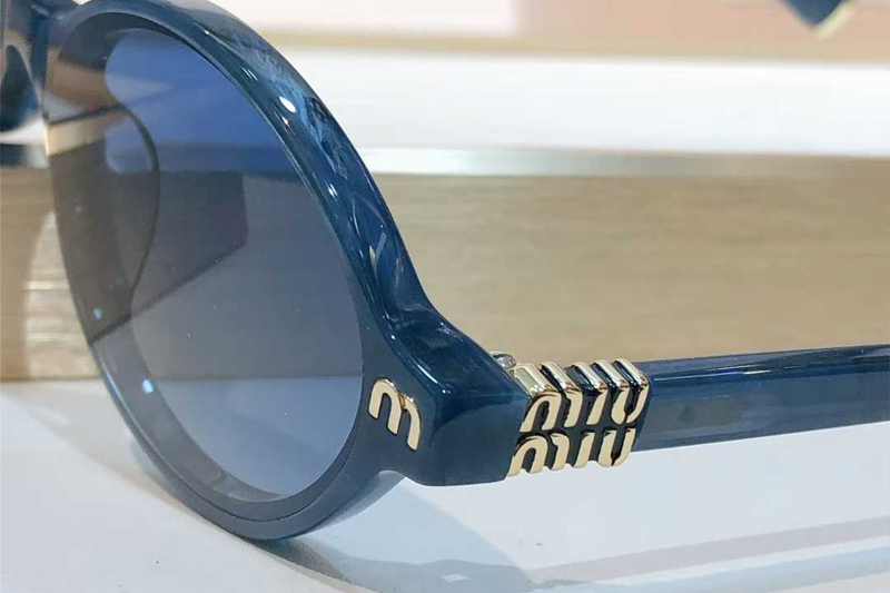 SMU71KS Sunglasses Blue Gradient Blue