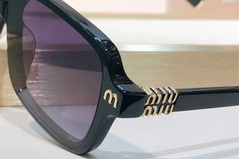 SMU72KS Sunglasses Black Gradient Gray