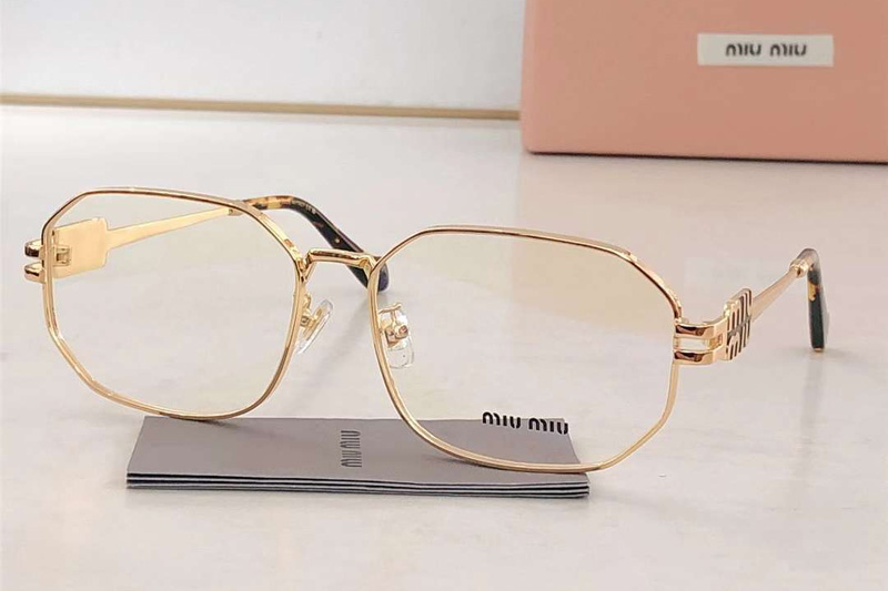 SMU75ZS Eyeglasses Gold Tortoise