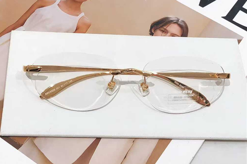 SMUA92S Sunglasses Gold Clear