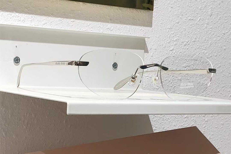 SMUA92S Sunglasses Silver Clear