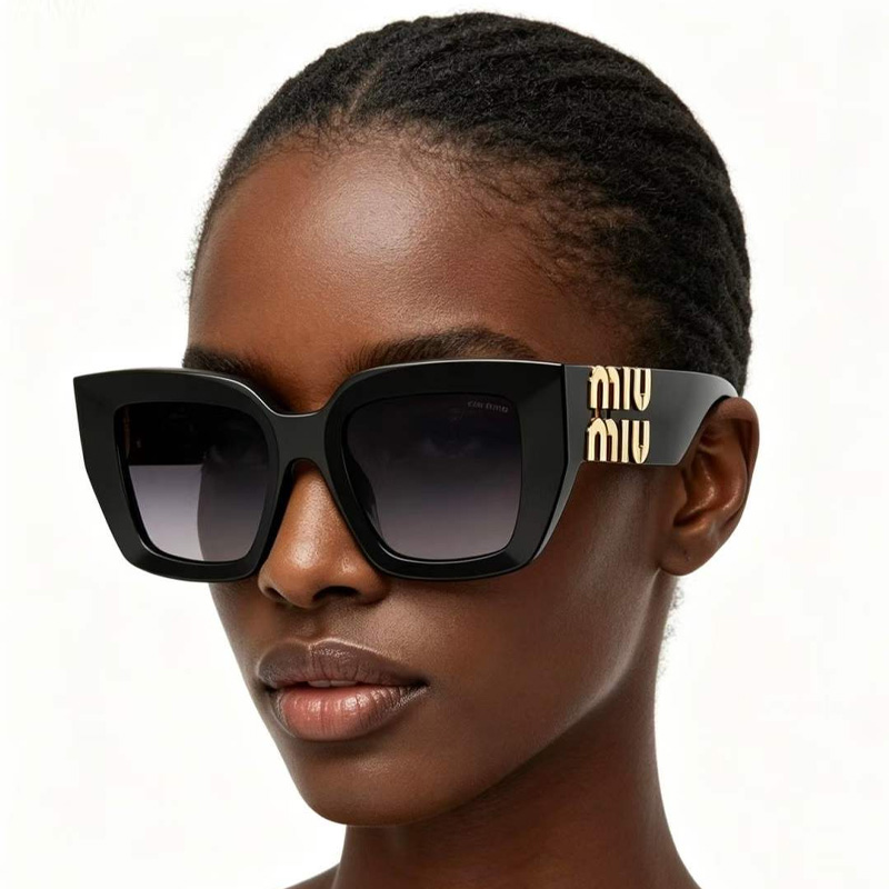 SMUB05F Sunglasses Black Gradient Gray