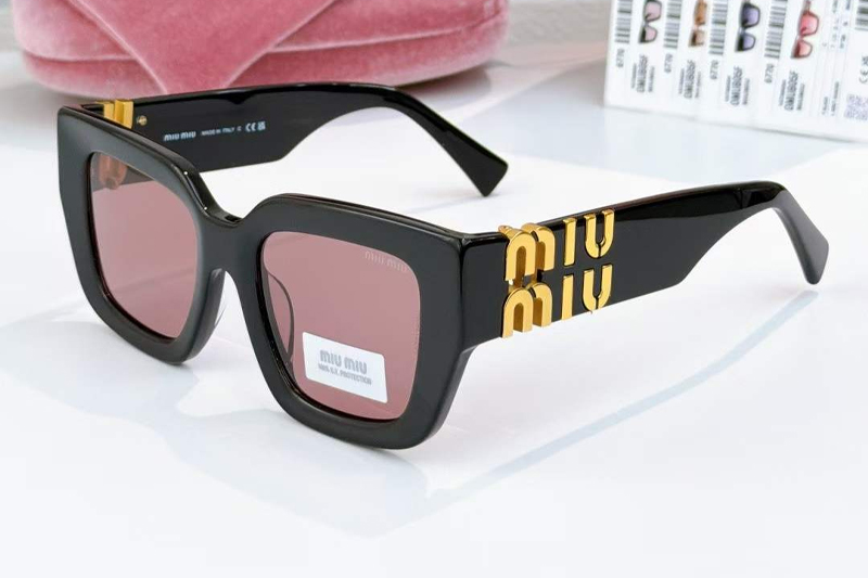 SMUB05F Sunglasses Black Pink