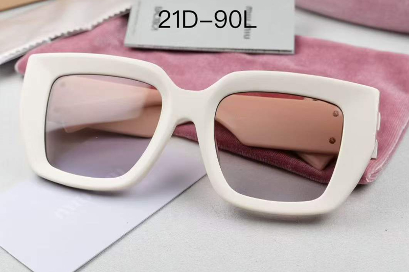 SMUB05F Sunglasses White Gradient Brown