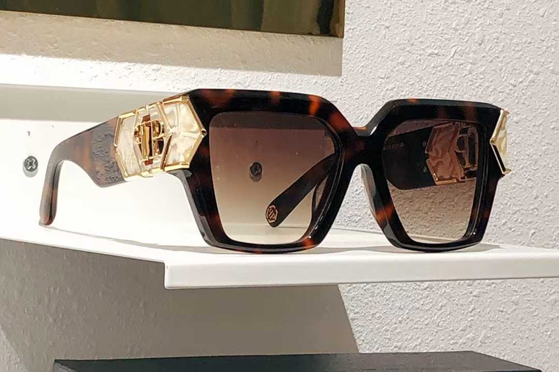 SPP135 Sunglasses Tortoise Gradient Brown