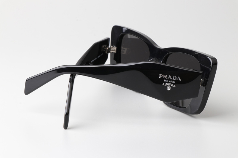 SPR08Y-F Sunglasses Black Gray