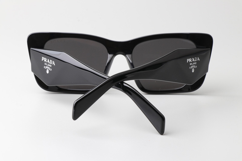 SPR08Y-F Sunglasses Black Gray