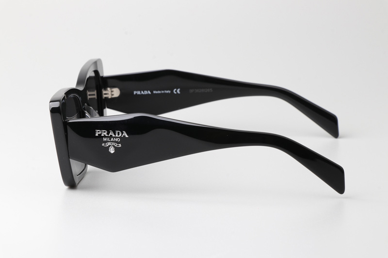 SPR08Y-F Sunglasses Black Gray