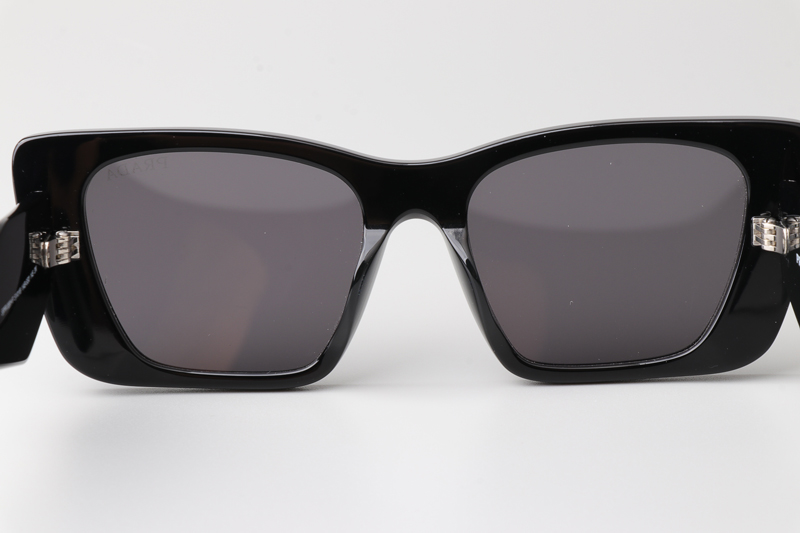 SPR08Y-F Sunglasses Black Gray