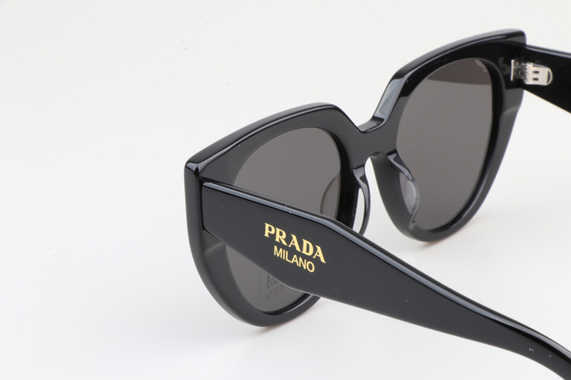 SPR14W-F Sunglasses Black Gray