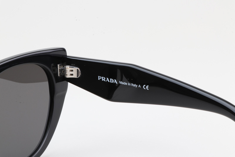 SPR14W-F Sunglasses Black Gray