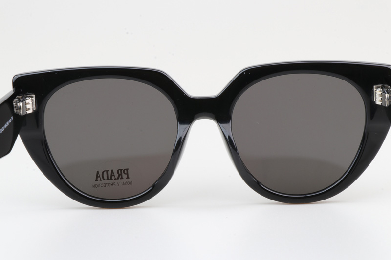 SPR14W-F Sunglasses Black Gray