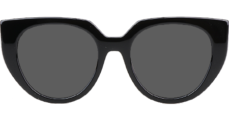 SPR14W-F Sunglasses Black White Gray