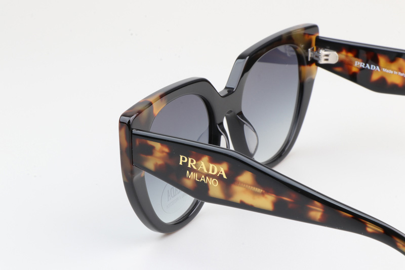 SPR14W-F Sunglasses Tortoise Black Gradient Gray