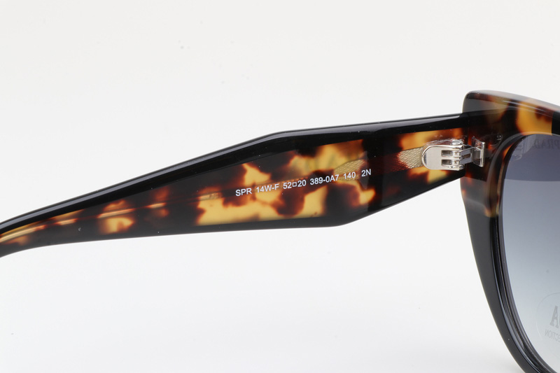 SPR14W-F Sunglasses Tortoise Black Gradient Gray