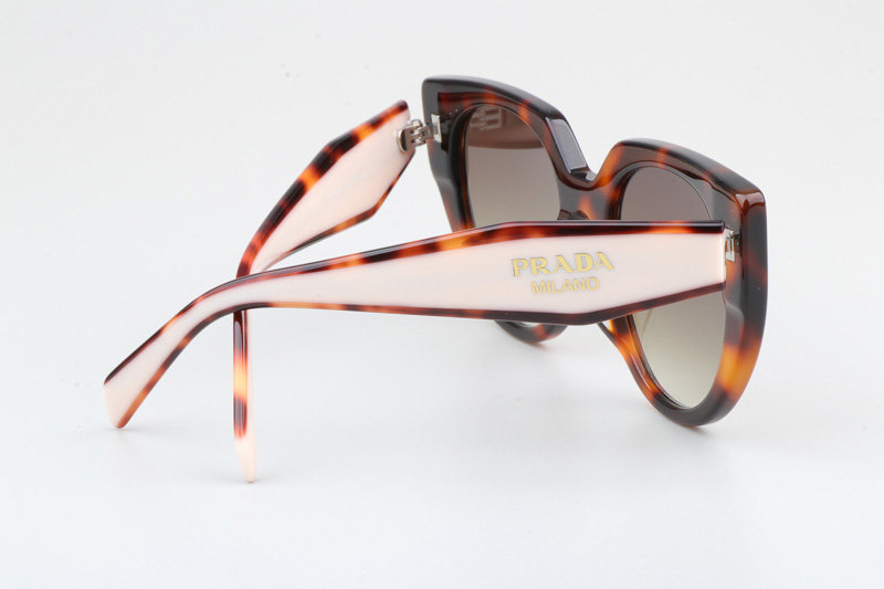 SPR14W-F Sunglasses Tortoise Cream Gradient Brown