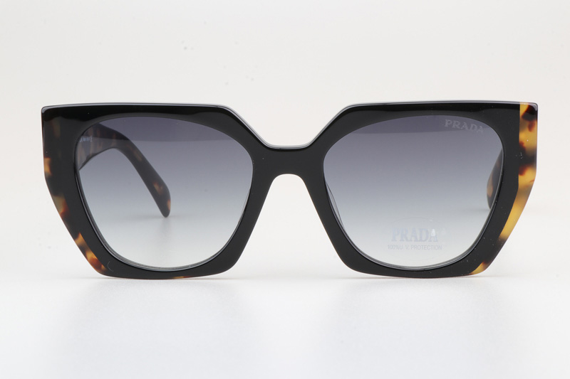 SPR15W-F Sunglasses Black Tortoise Gradient Gray