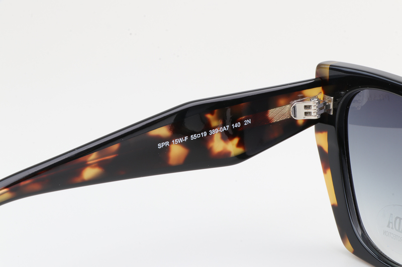 SPR15W-F Sunglasses Black Tortoise Gradient Gray