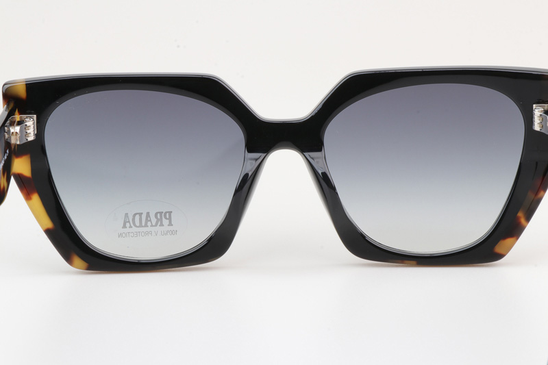 SPR15W-F Sunglasses Black Tortoise Gradient Gray