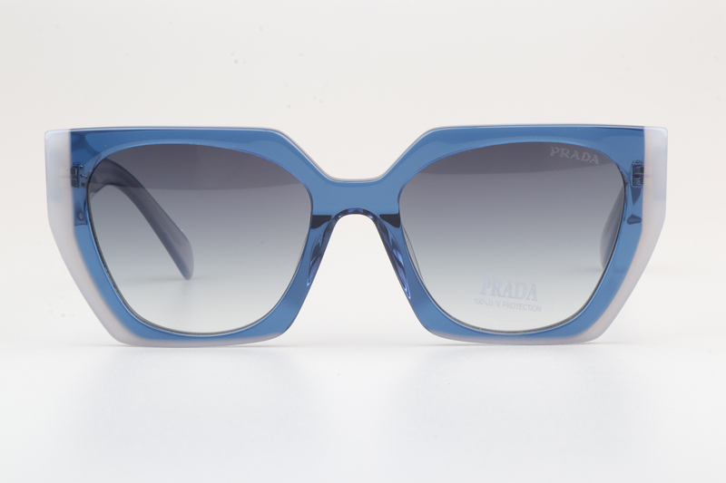SPR15W-F Sunglasses Blue Gradient Gray